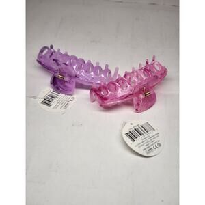 Large Hair Claw Clips for Women, Thin Thick Hair, Strong Hold 4 Inch 2 Pack